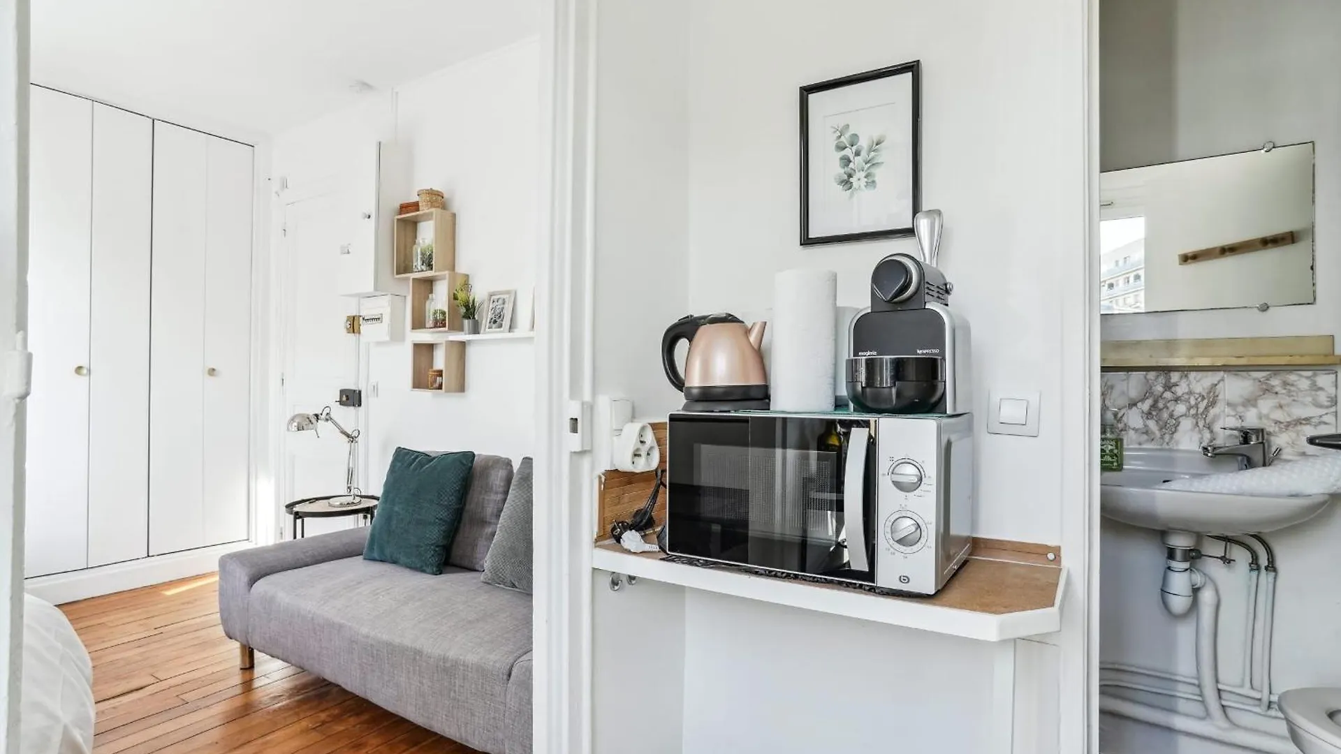 Appartement Studio Cosy Paris Expo Versailles 2Pers